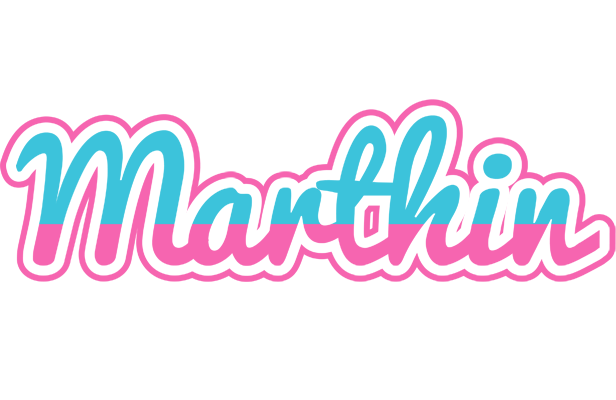 Marthin woman logo
