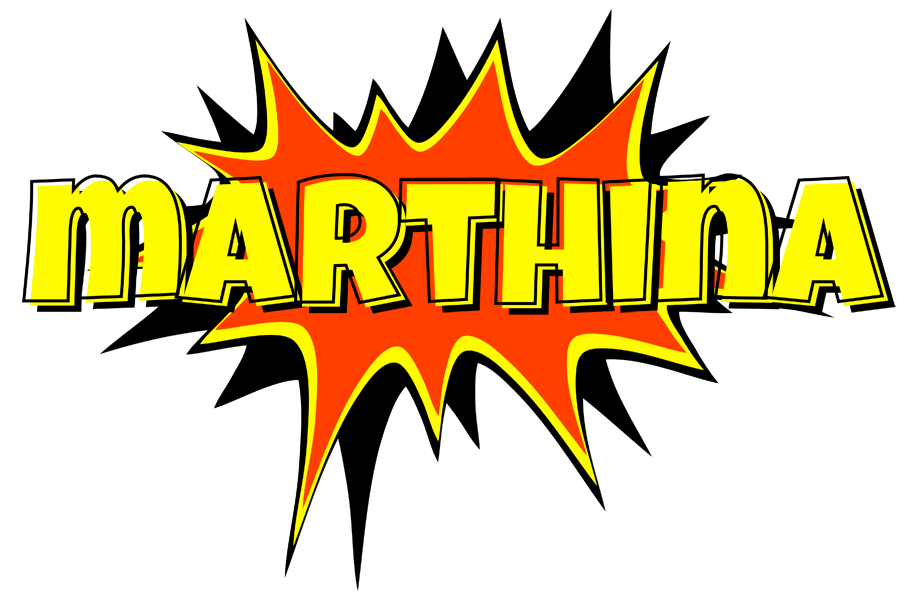Marthina bazinga logo