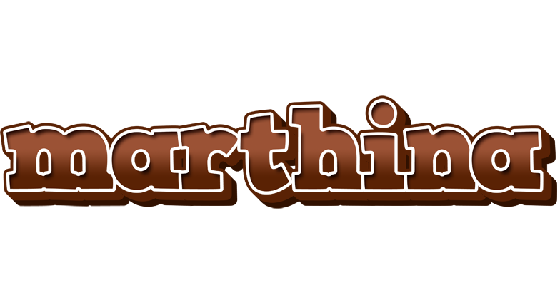 Marthina brownie logo