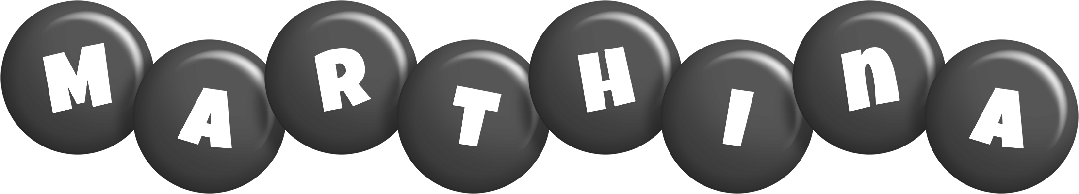 Marthina candy-black logo