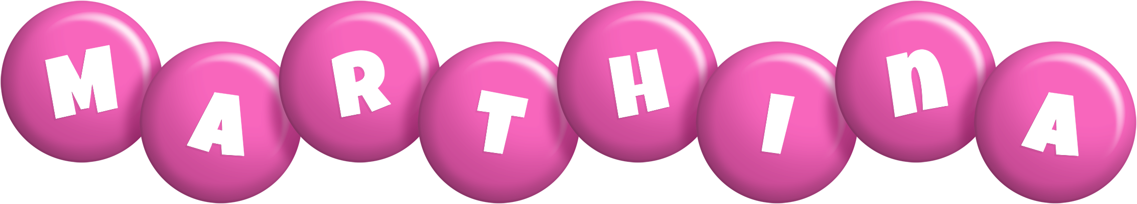 Marthina candy-pink logo