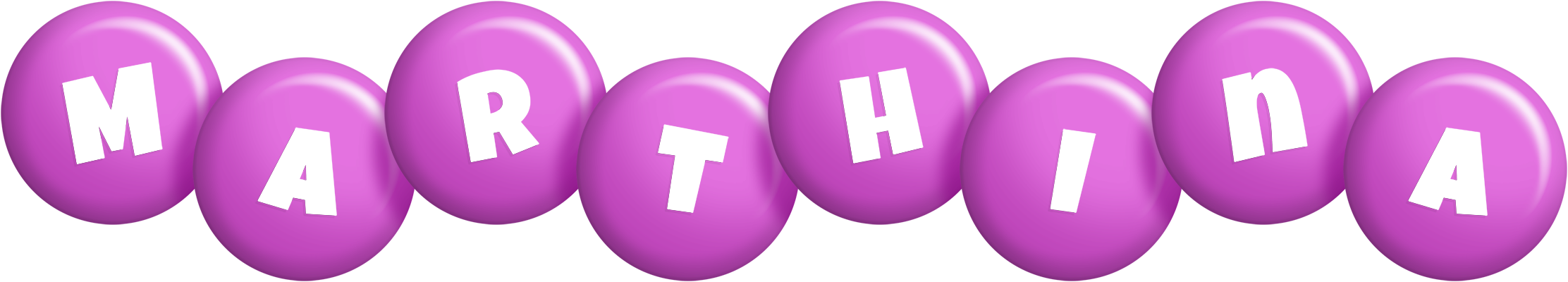 Marthina candy-purple logo