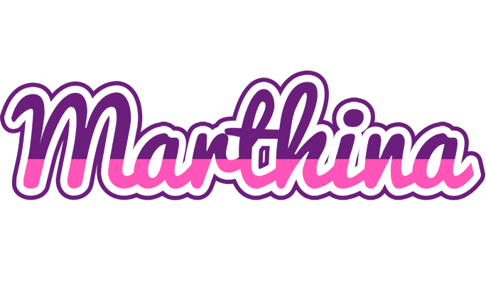 Marthina cheerful logo