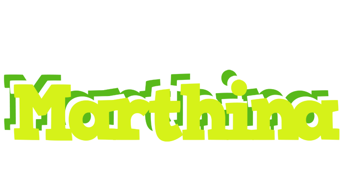 Marthina citrus logo