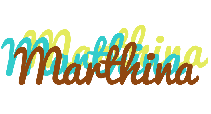 Marthina cupcake logo