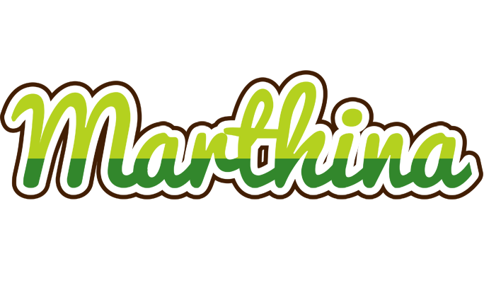 Marthina golfing logo