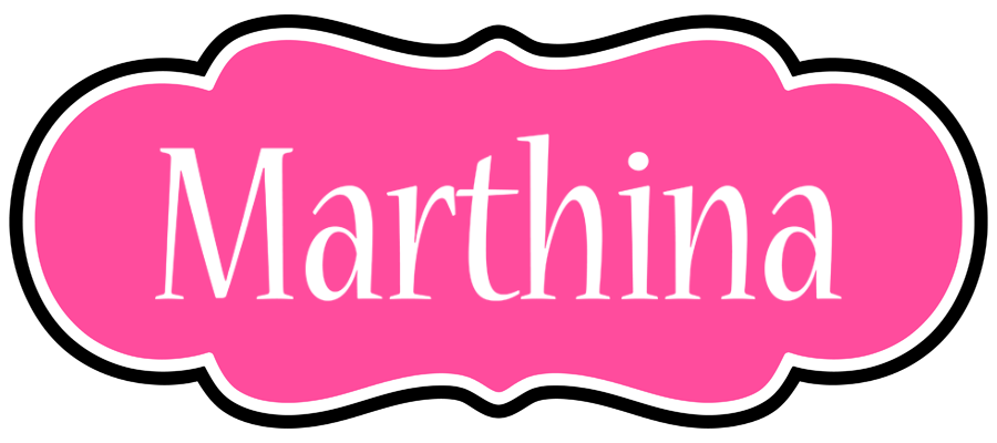 Marthina invitation logo
