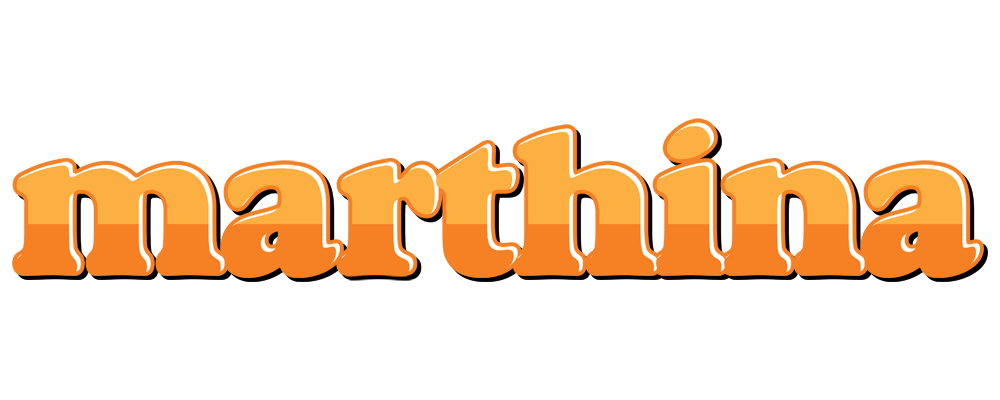 Marthina orange logo