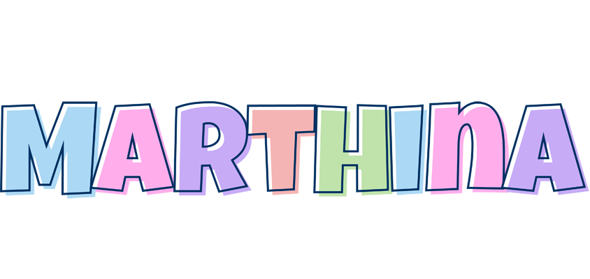 Marthina pastel logo