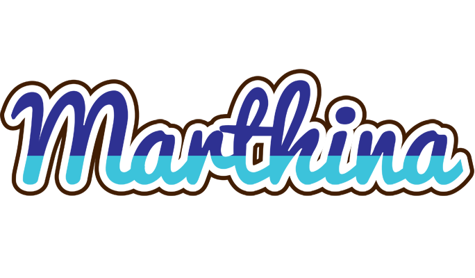 Marthina raining logo