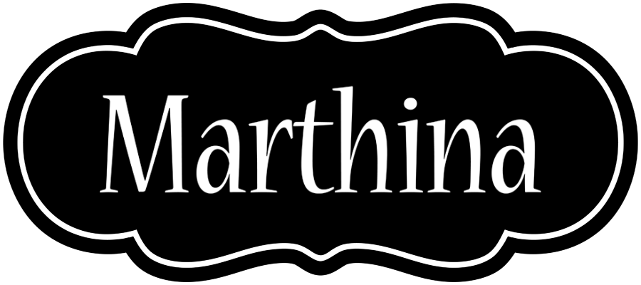 Marthina welcome logo