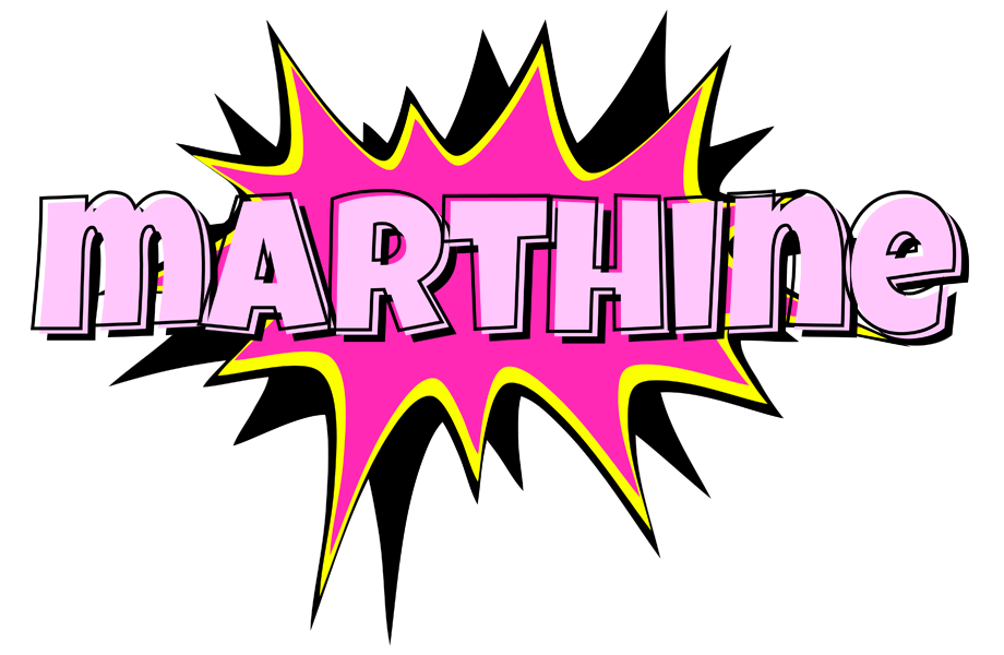 Marthine badabing logo