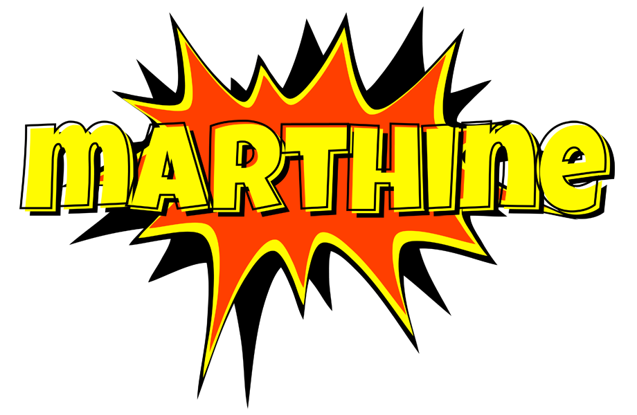 Marthine bazinga logo