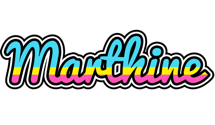 Marthine circus logo
