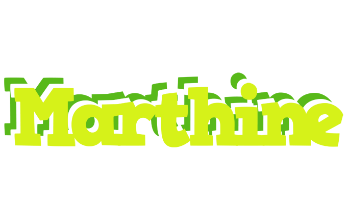 Marthine citrus logo