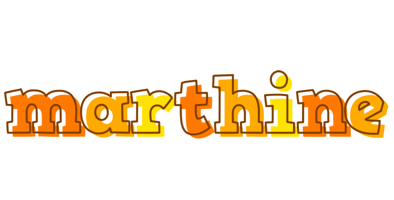 Marthine desert logo