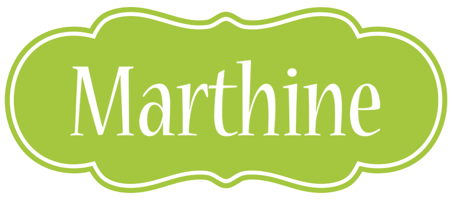 Marthine family logo