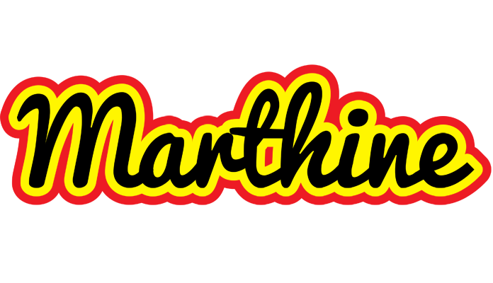 Marthine flaming logo