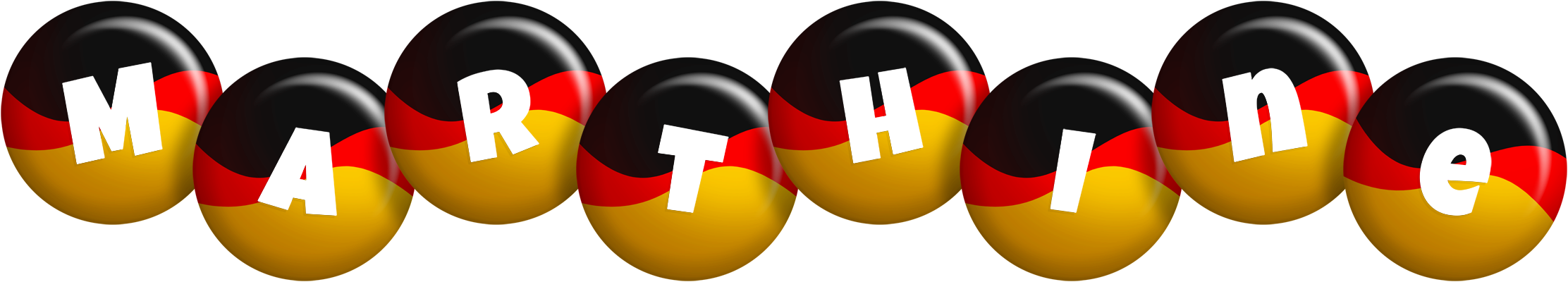 Marthine german logo