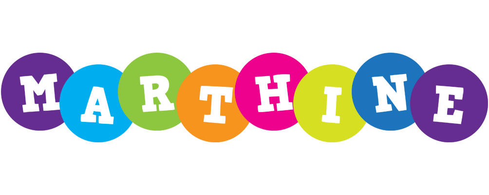 Marthine happy logo