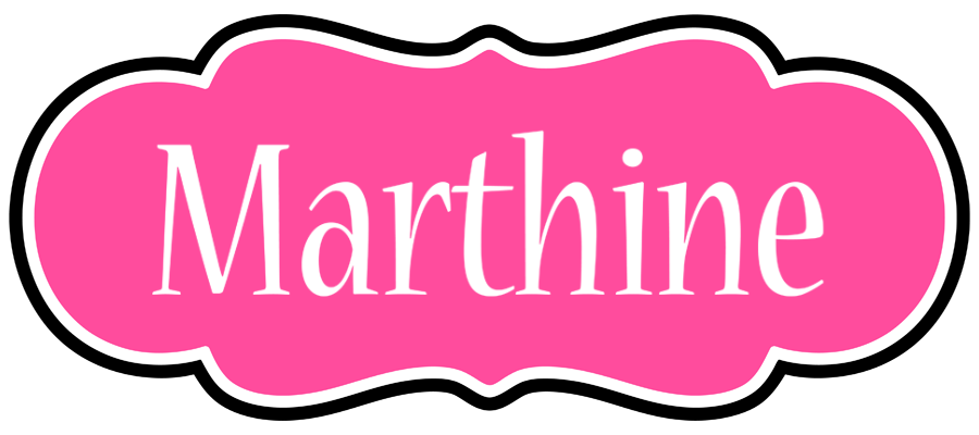 Marthine invitation logo