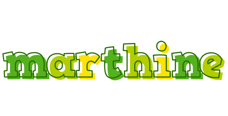 Marthine juice logo