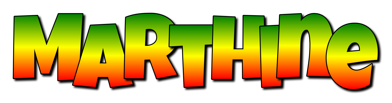 Marthine mango logo