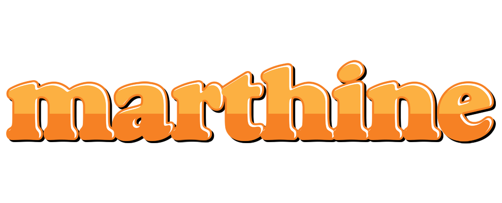 Marthine orange logo