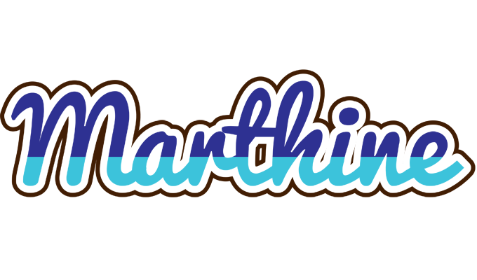 Marthine raining logo