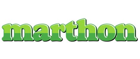 Marthon apple logo