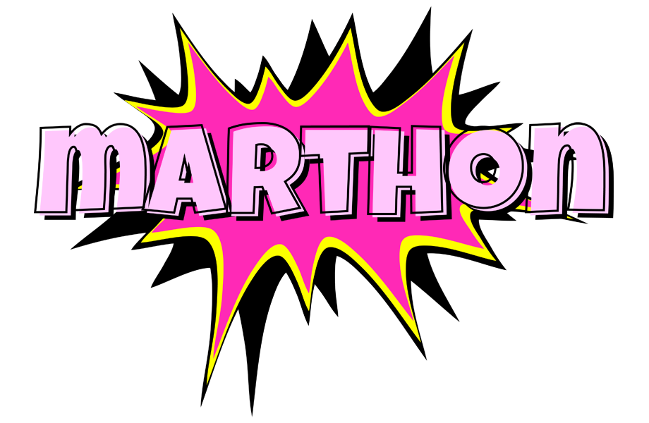 Marthon badabing logo