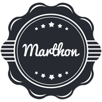 Marthon badge logo