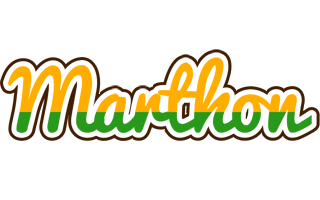 Marthon banana logo