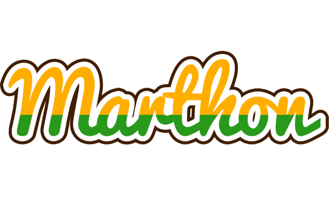 Marthon banana logo