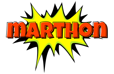 Marthon bigfoot logo