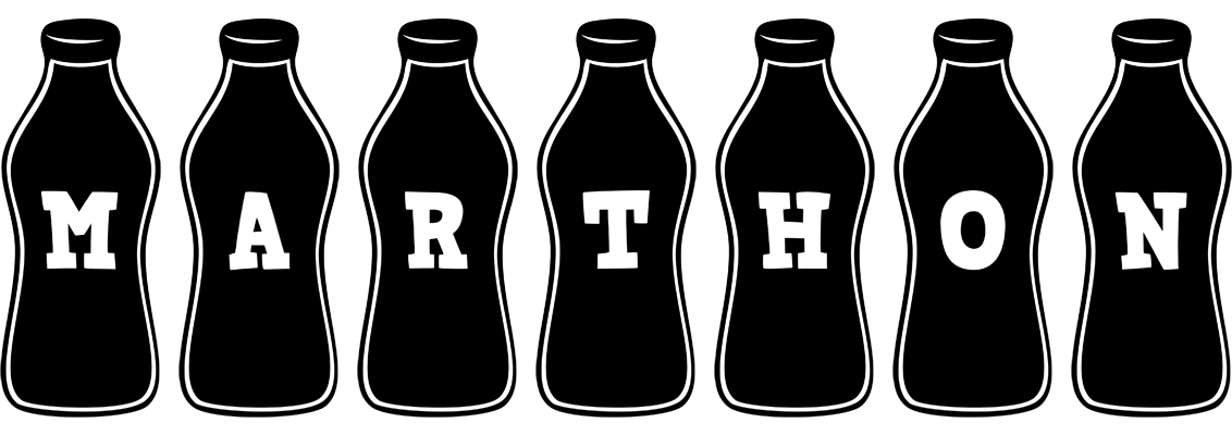 Marthon bottle logo