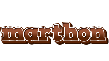 Marthon brownie logo