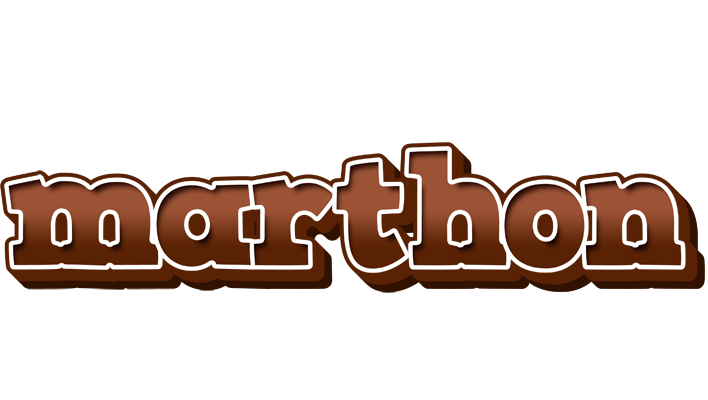 Marthon brownie logo