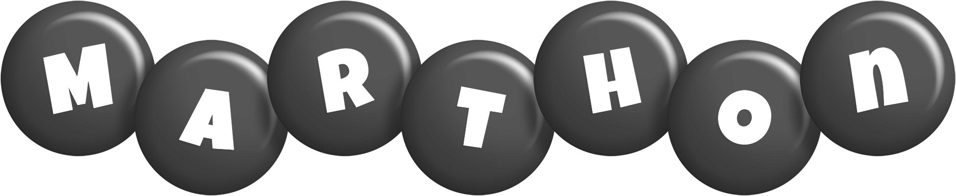 Marthon candy-black logo