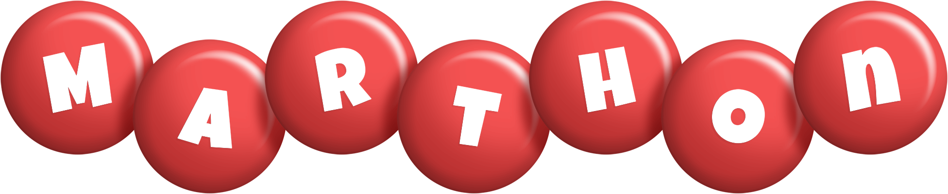 Marthon candy-red logo