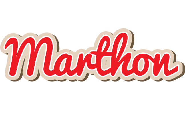 Marthon chocolate logo