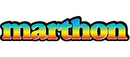 Marthon color logo