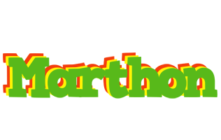 Marthon crocodile logo