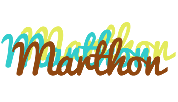 Marthon cupcake logo