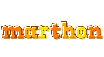 Marthon desert logo