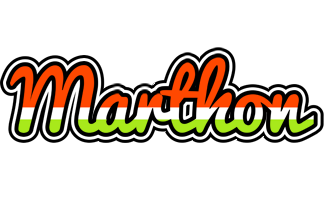 Marthon exotic logo