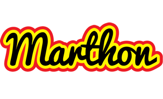 Marthon flaming logo