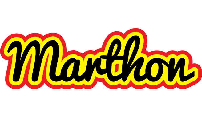 Marthon flaming logo