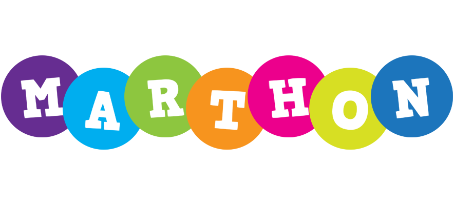 Marthon happy logo
