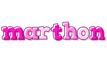 Marthon hello logo